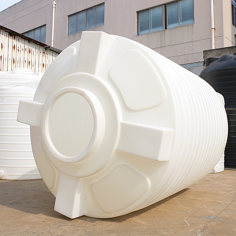 浙东4吨塑料容器滚塑进口PE4方搅拌罐 PAM化工液体 易清洁寿命长