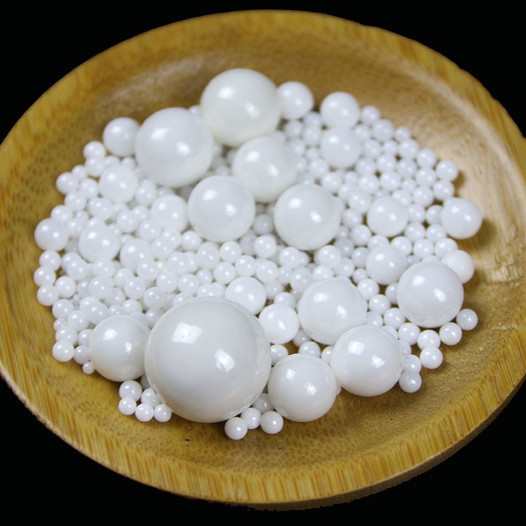 氧化锆球磨珠 80锆珠 研磨介质球 陶瓷研磨珠