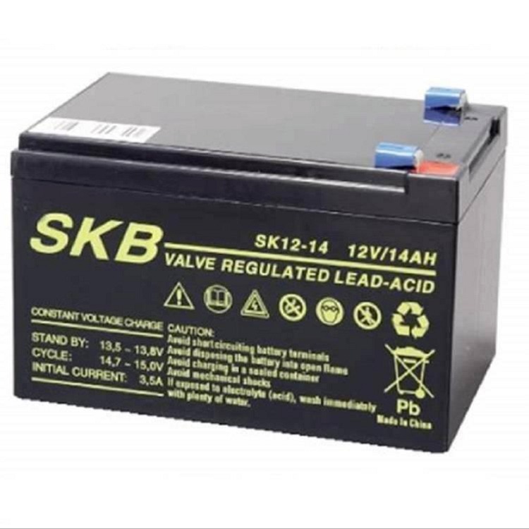 SKB蓄电池SK12-14 12V14AH电子称直流屏专用图片