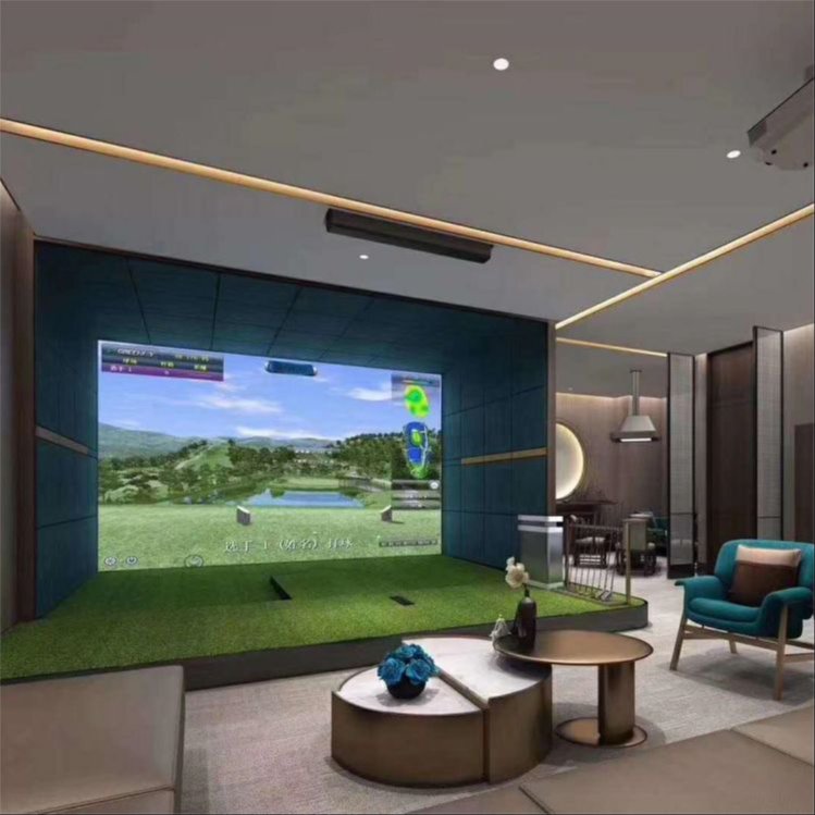 室内高尔夫模拟器 模拟高尔夫设备主机  高尔夫模拟器检测器  室内高尔夫核心设备