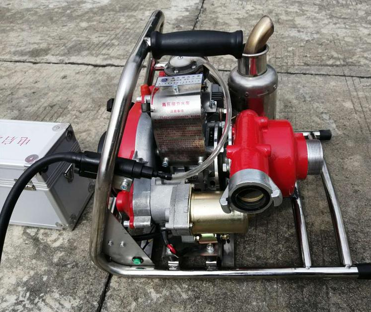 林晟LS-260背负式森林消防移动式机动消防泵 便携式汽油森林扑火水泵 三级接力水泵 森林灭火高压泵