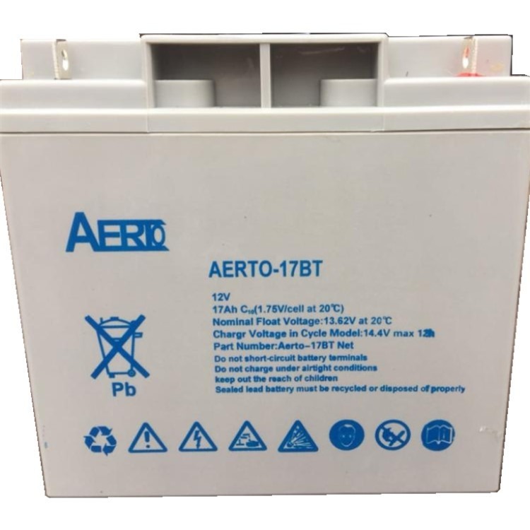 AERTO蓄电池AERTO-17BT艾亚特12V17AH直流屏 机房配套