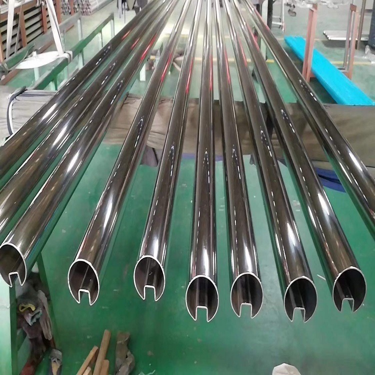 佛山不锈钢管厂定制不锈钢异型管 304不锈钢扇形管