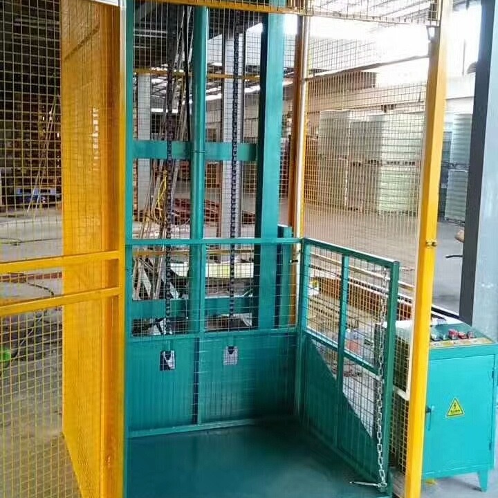 载货升降平台 货运升降机 护栏货梯价格 货梯安装调试