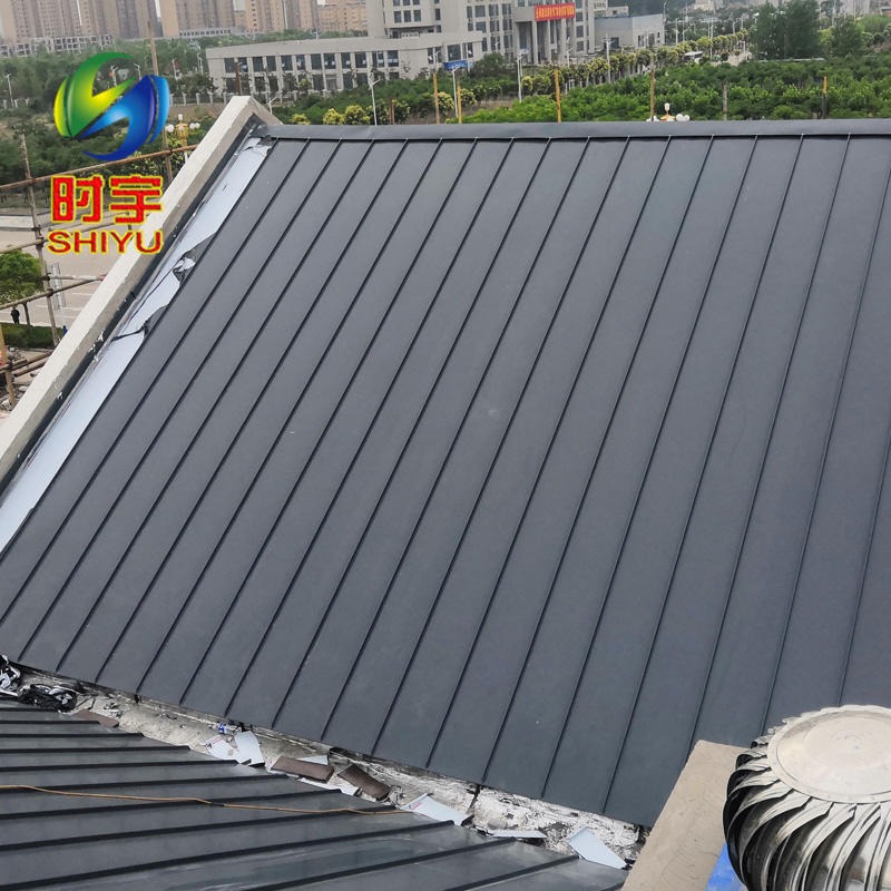 时宇 25-430矮立边金属屋面 0.8mm氟碳漆铝镁锰板 铝合金屋面板