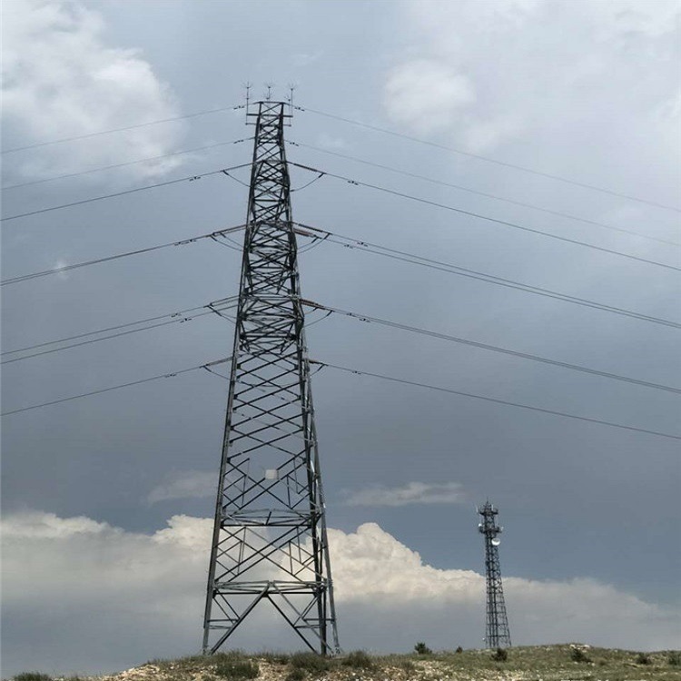 高压电力塔 泰翔制造10-180米架线输送电力塔架 35千伏高压电力塔 风电场电力塔厂家