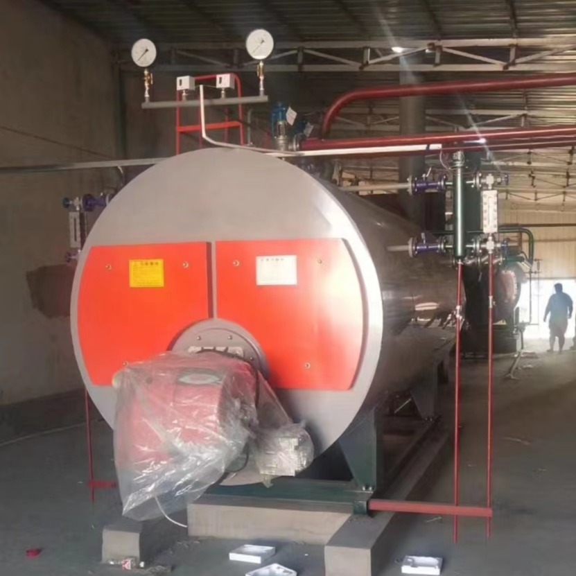 厂家供应 燃油气WNS1-0.7-YQ卧式蒸汽锅炉用于食品厂 水洗厂 屠宰场 蒸酒厂 纺织 印染 造纸 水泥制品蒸汽养护