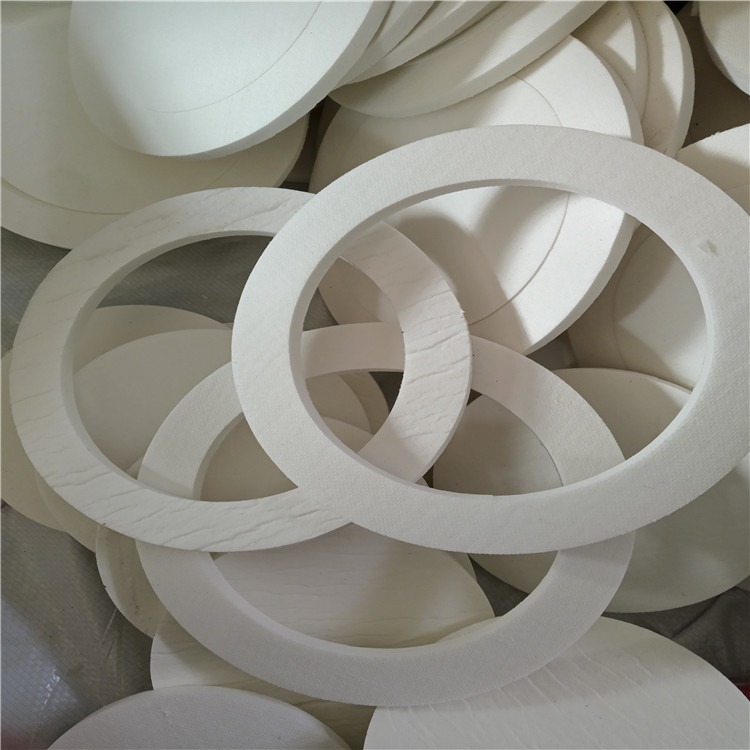 高温陶瓷纤维纸 钢厂防火耐高温防尘密封陶瓷纤维垫 元恒厂家加工硅酸铝棉垫