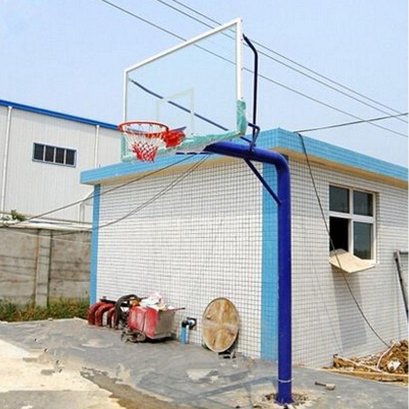 金伙伴体育设施直销 加重凹箱三色款 方管篮球架 圆管篮球架  欢迎咨询图片