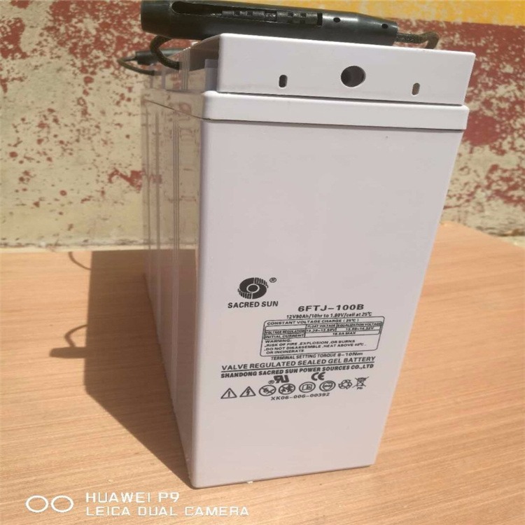 圣阳蓄电池FTA12-100  狭长型通信蓄电池 12v100AH UPS/直流屏