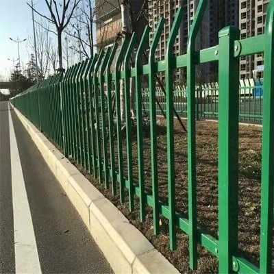 西安草坪锌钢护栏 PVC草坪护栏 绿化草坪围栏 陕西方元浩宇