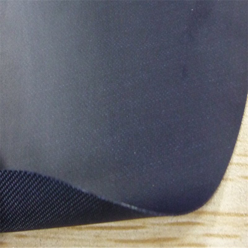 TPU夹网布 深蓝色0.35mmTPU单面贴合尼龙面料 箱包、医疗面料图片
