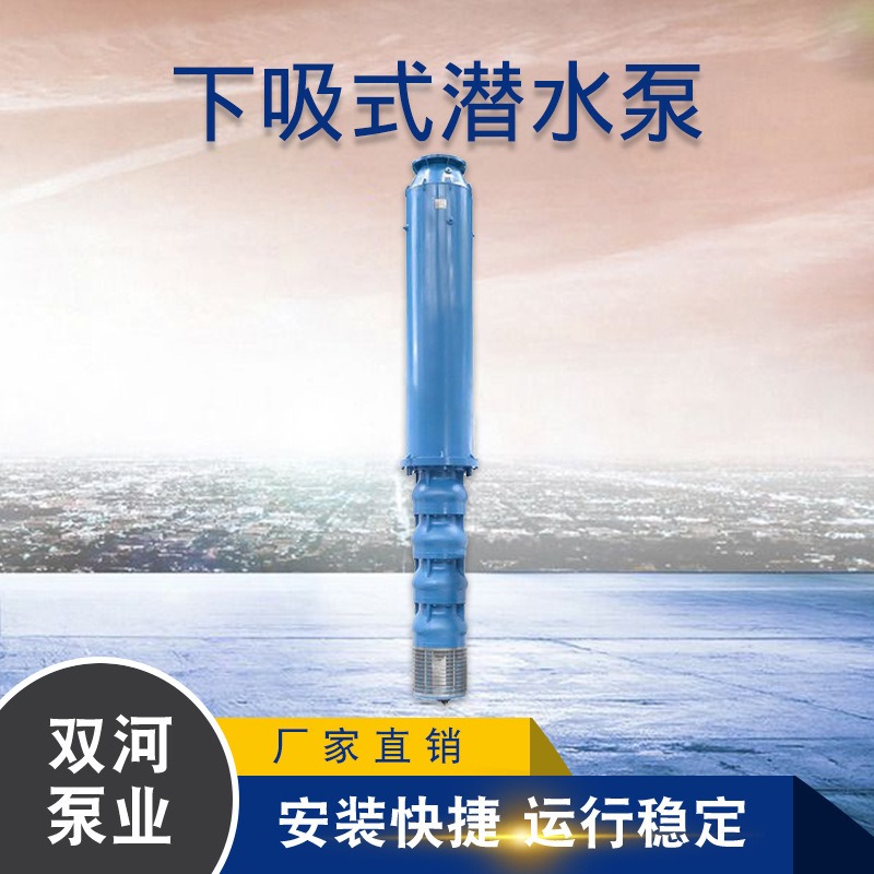 天津双河泵业QJX潜水泵 下吸式深井潜水泵 潜水泵厂家直营支持定制