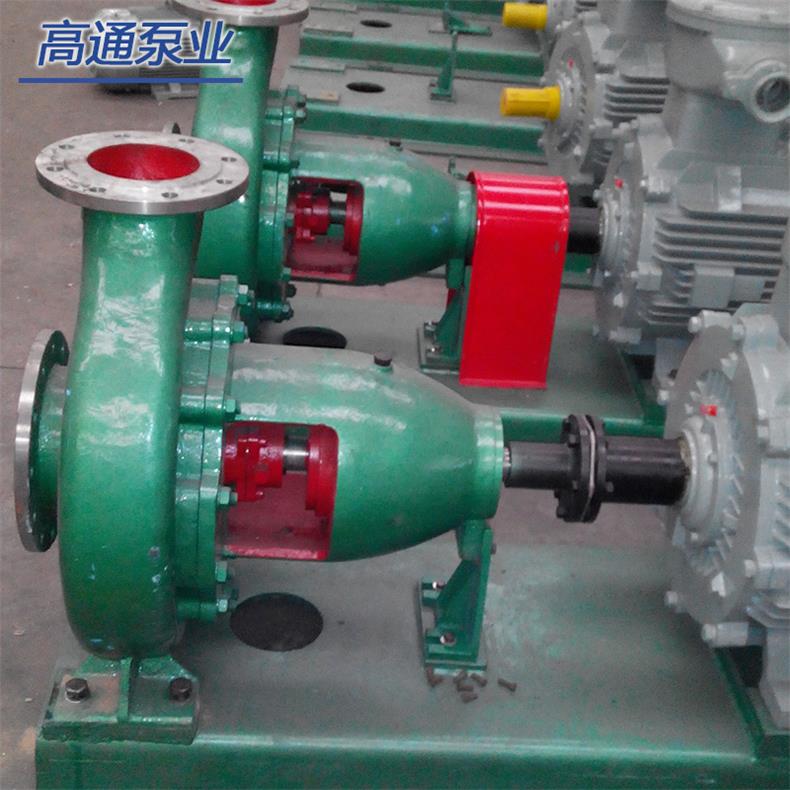 高通泵业IH65-40-200防腐防磨不锈钢流程泵泵盖