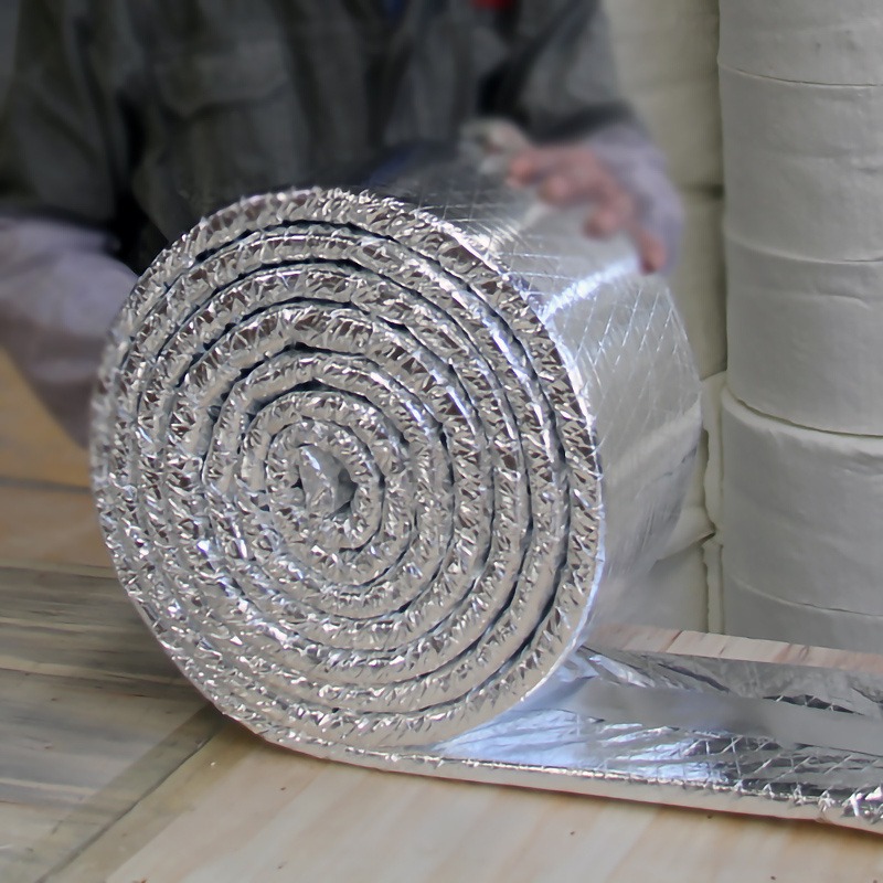 柔性防火卷材厂家 硅酸盐纤维防火柔性卷材 防排烟管包裹 嘉豪
