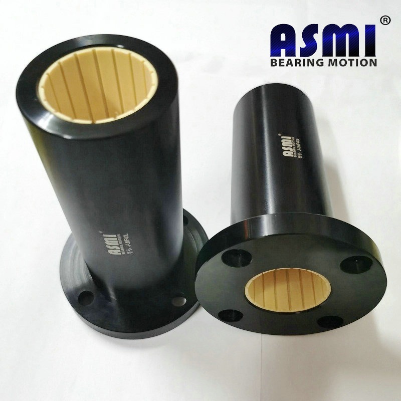 LMF40L加长自润滑免维护工程塑料直线轴承ASMI品牌国标欧标均有现货
