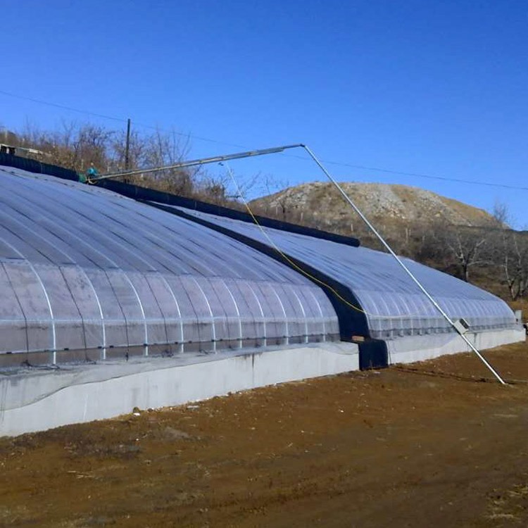 农业温室大棚 钢结构单体大棚 带后墙温室大棚建造即设计 嘉诺温室