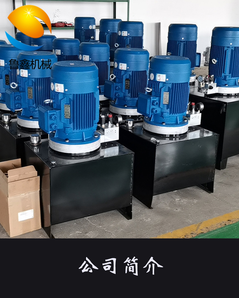 小型液压泵站厂家价格 鲁鑫 LXBZ-0.75 全国安装示例图13