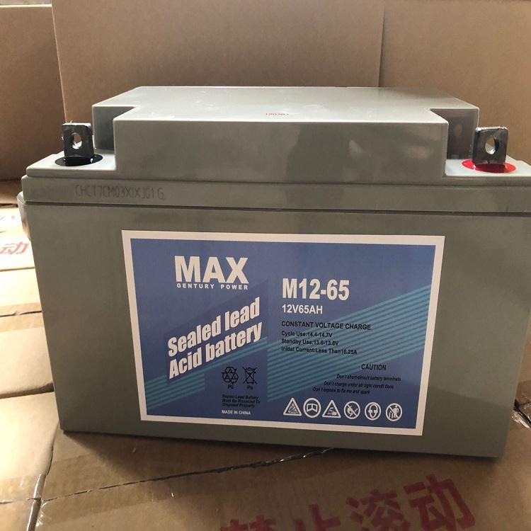 MAX蓄电池M12-120 12V120AH 20HR UPS EPS应急配电柜 安防电源系统