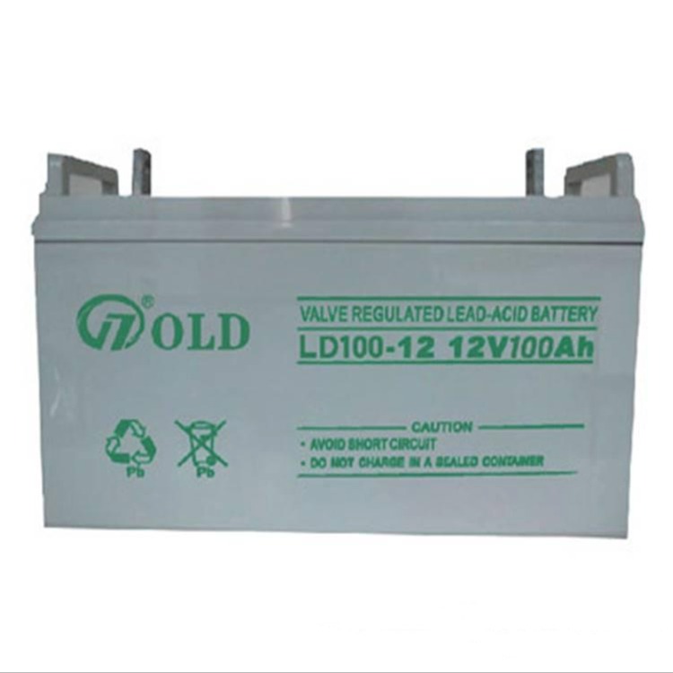 欧力德蓄电池LD100-12铅酸免维护12V100AH直流屏太阳能UPS/EPS电源