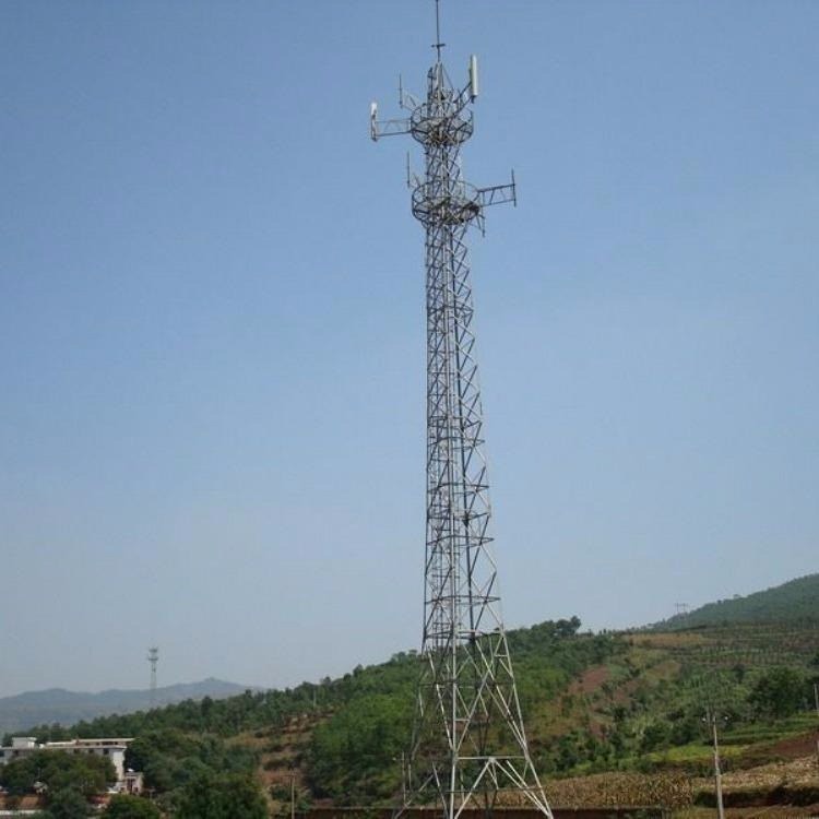 5G广播通讯塔 5G铁路通讯铁塔 无线5G通讯塔 泰翔定制  质保30年图片