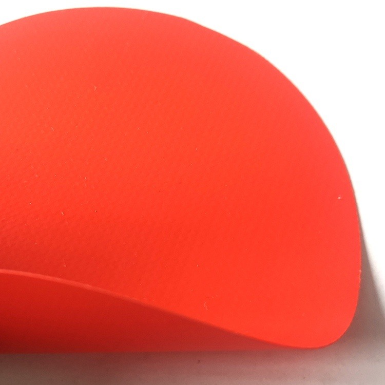 科宝达防护服专用双面复合PVC夹网布 红色0.48mmPVC夹网布