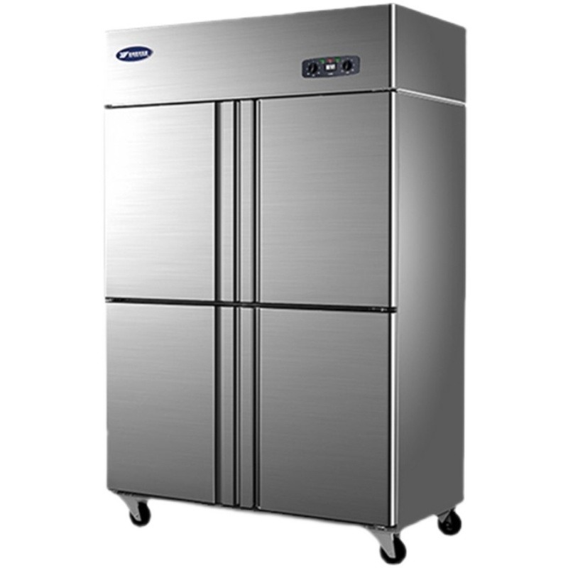 银都四门商用冰箱 立式保鲜柜冷藏柜 立式展示柜