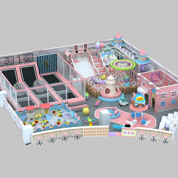 室内儿童游乐设施厂家生产淘气堡 小型淘气堡 室内亲子乐园定制