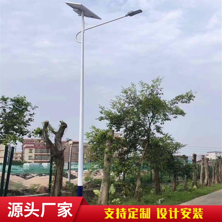 新能源太阳能路灯厂  6米高灯杆路灯 光控太阳能路灯 乡村振兴推荐厂家品质好