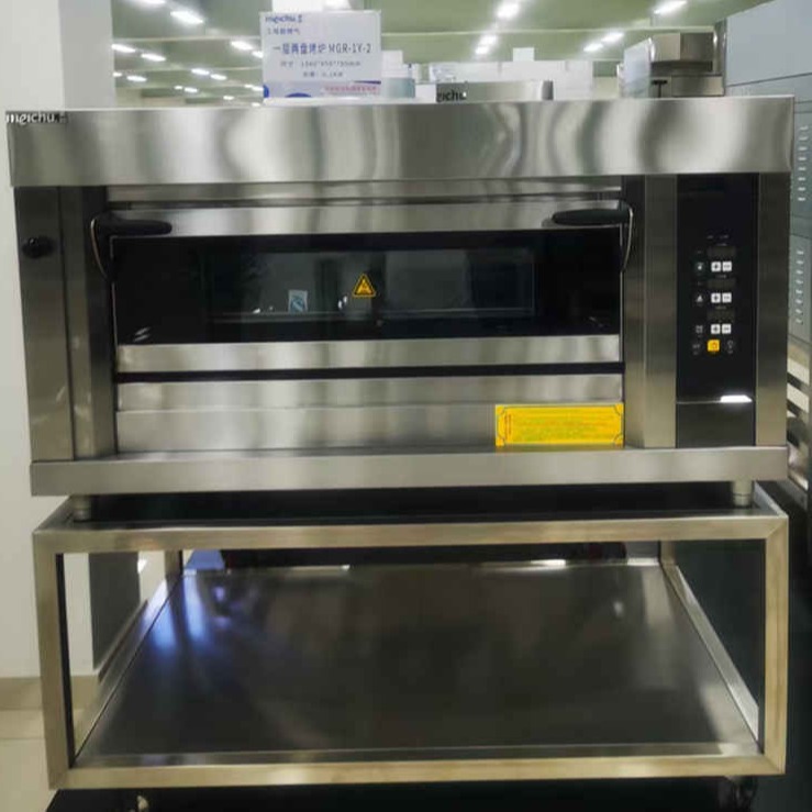 美厨商用烤箱 MGR-3Y-6三层六盘燃气烤箱 一层/二层烘焙燃气烘炉工程款燃气烘炉