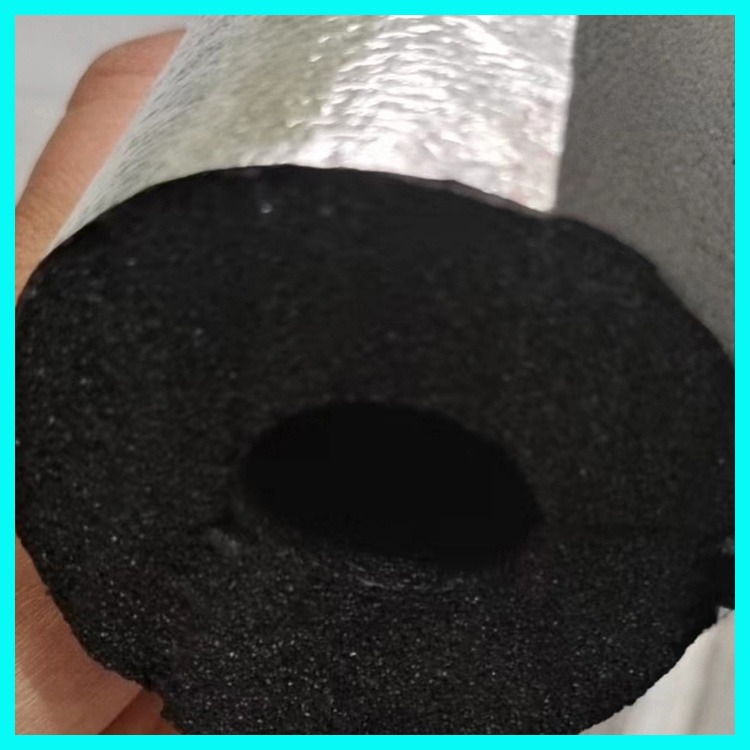 关宁 水管保温管套 开口自粘橡塑管 铝箔橡塑保温管