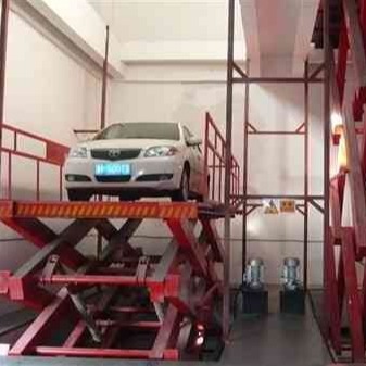 汽车升降平台 汽车楼层举升机 生产安装举升电梯黄骅市