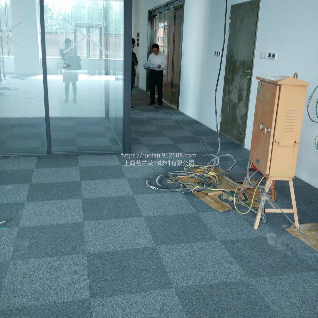 杭州办公方块地毯会议室地毯拼块地毯