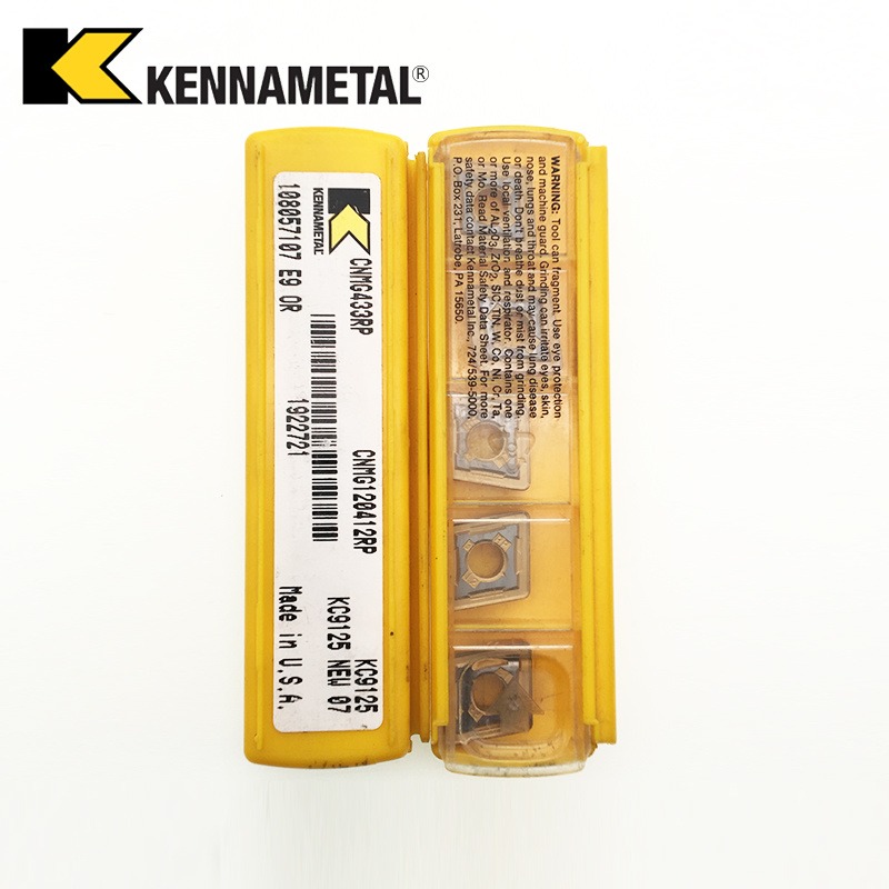 肯纳数控车刀片肯纳代理优势 CNGG120401LF KCU10 加工耐热合金