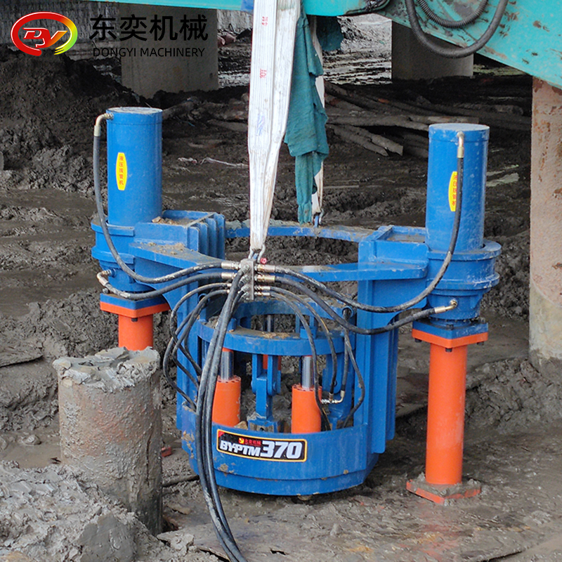 拔管桩机工法管桩拔桩机拔管器液压拔管机桥梁钢护筒拔管机