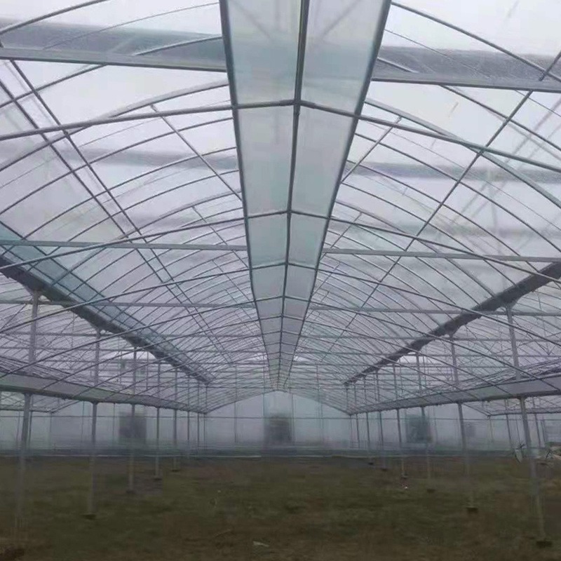 潍坊建达 连栋花卉大棚  塑料温室大棚  po膜温室 设计合理结构稳固