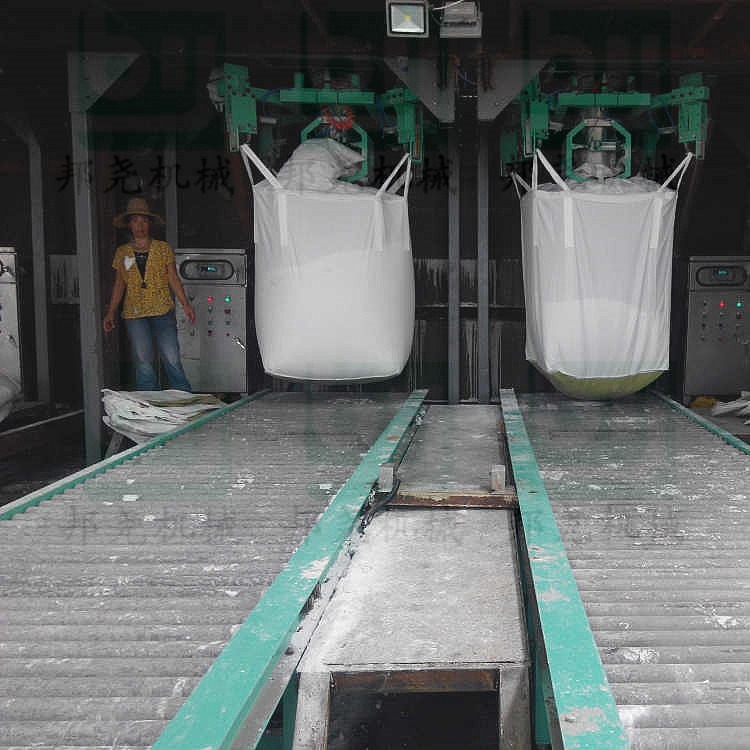 吨袋包装机设计参数无锡邦尧LCS-DBJ-1000吨袋包装机工作流程