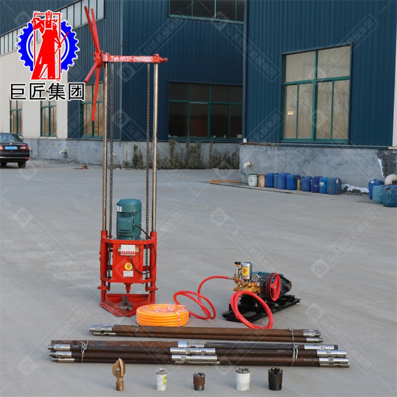 华夏巨匠供应电机款地质勘探钻机QZ-2D型 30米岩芯取样设备