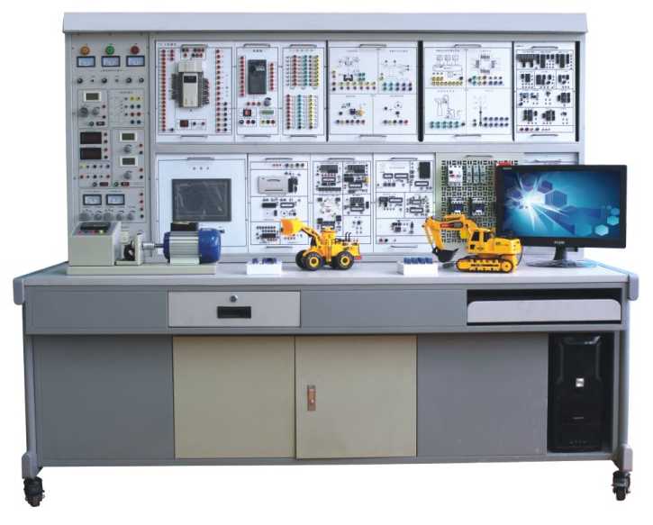 LGSX-03A 工业自动化综合实训装置（PLC+变频器+触摸屏+单片机）