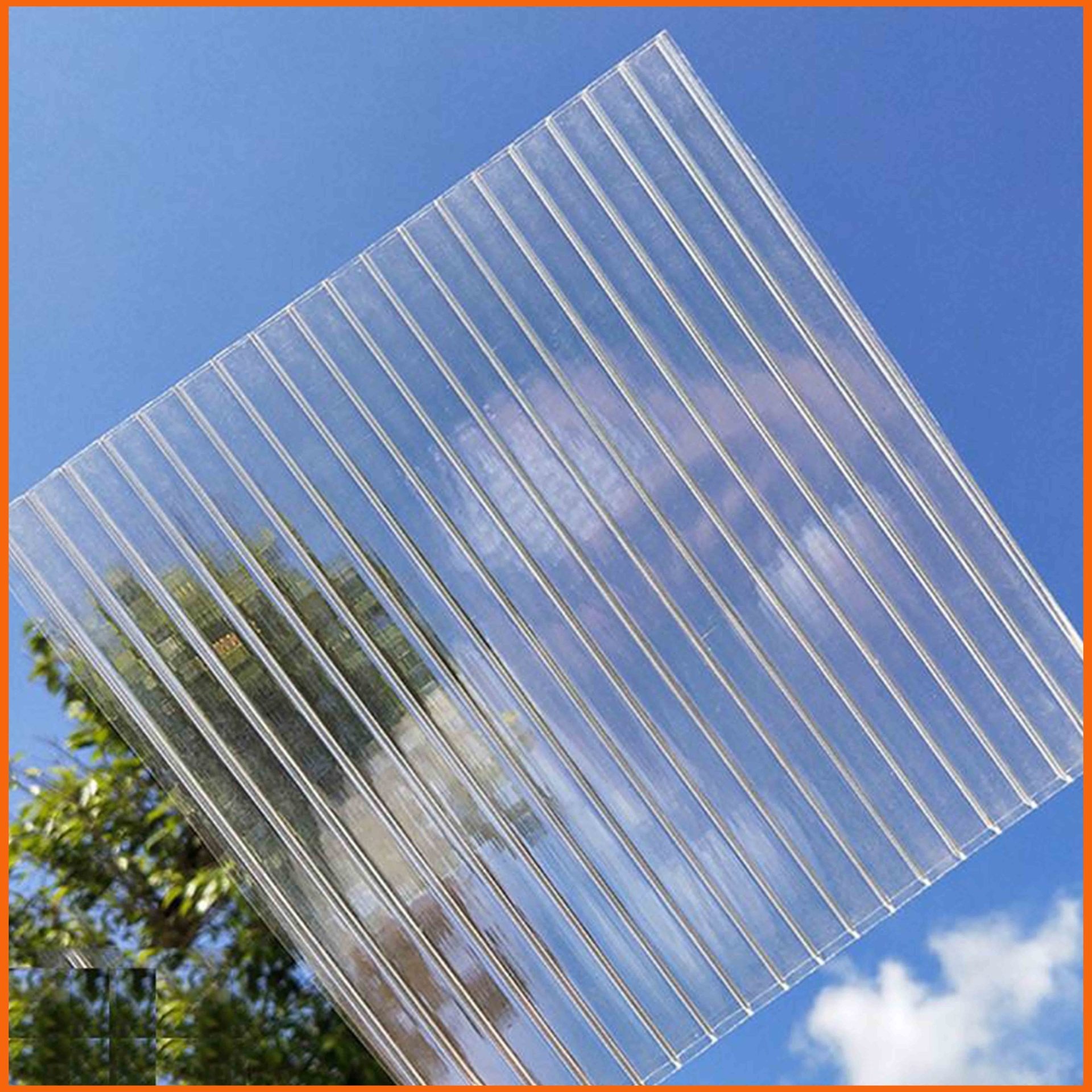 通用型中空阳光板 衢州透明双层阳光板 10毫米空心阳光板生产厂家