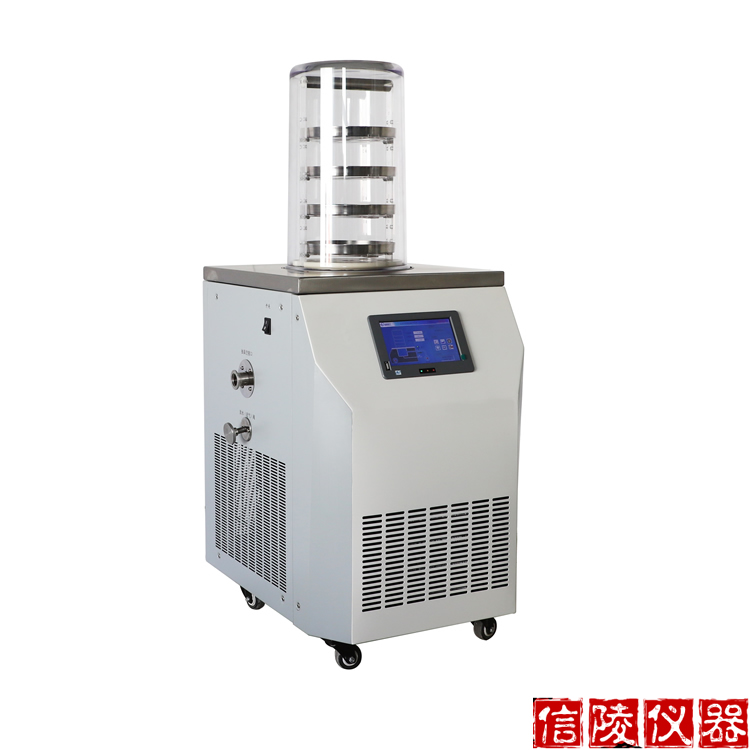 电除霜冷冻干燥机 LGJ-12C多歧管普通冷冻干燥机 实验室小型冻干机示例图3