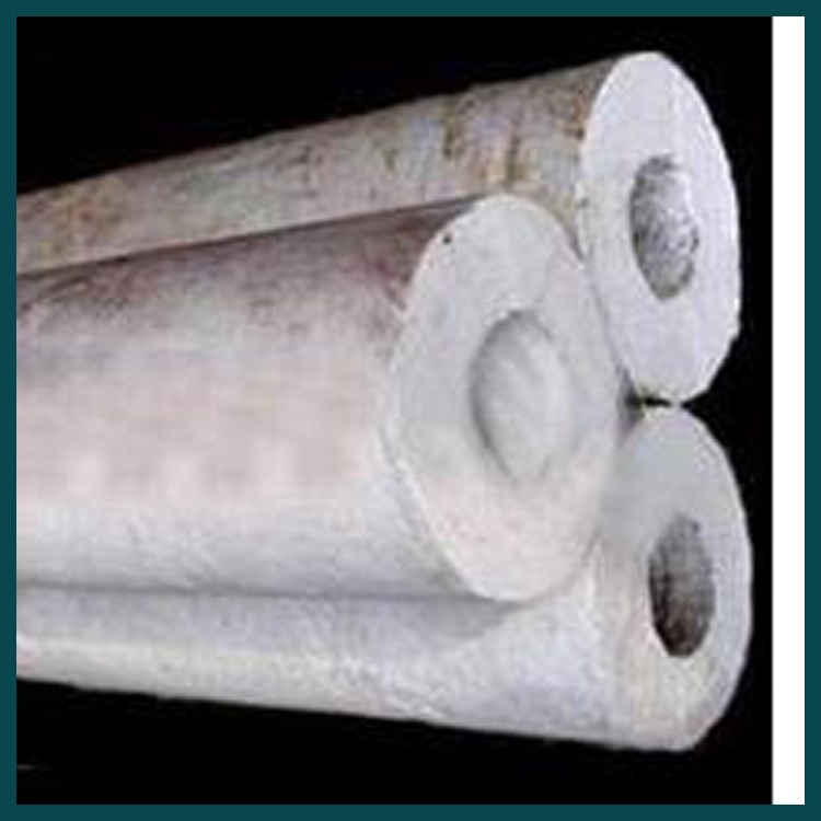 翰图 水管道硅酸铝管 硅酸铝保温管 不燃耐温保温管壳