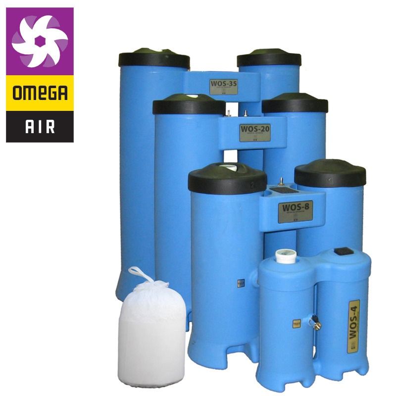 欧洲品牌OMEGA wos-20 空压机油水分离器 进口油水分离器 进口冷凝水收集器 冷凝水处理设备 油水分离处理设备