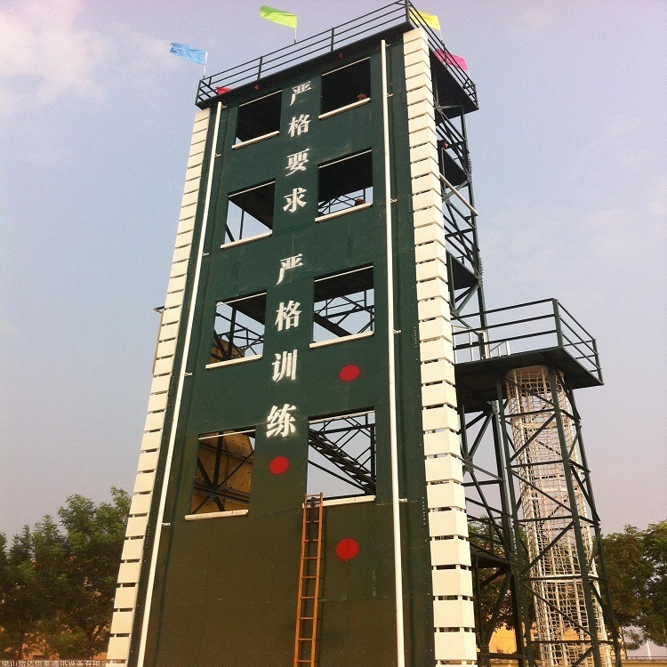 钢木结构训练塔 全钢结构训练塔   六层双窗训练塔 泰翔设计制作  质保30年