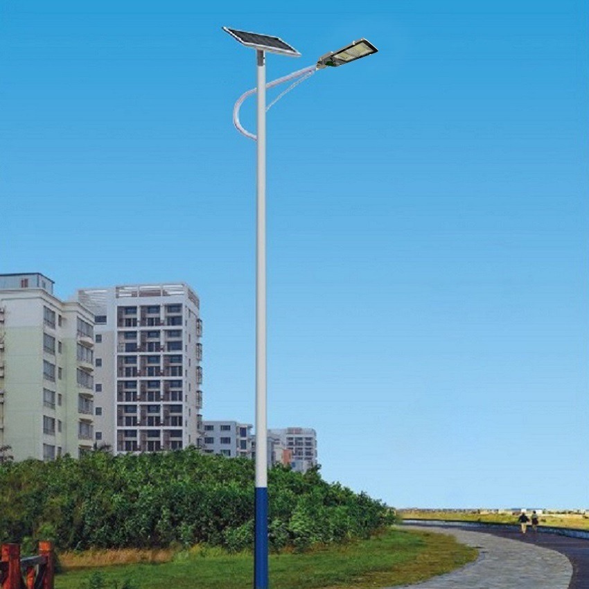 高杆太阳能路灯头 市政道路太阳能路灯定制 户外照明