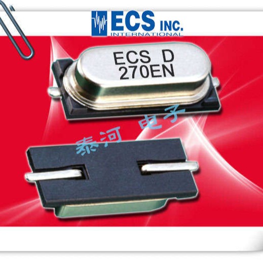 ECS小型晶体 ECS-286.3-20-3X-EN-TR安防设备晶振 ECS-300-20-3X-EN-TR谐振器