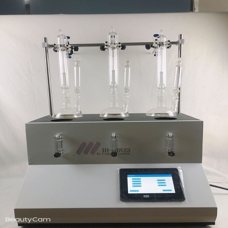 6组二氧化硫蒸馏仪CYSO2-6Y中药材制二氧化硫测定仪