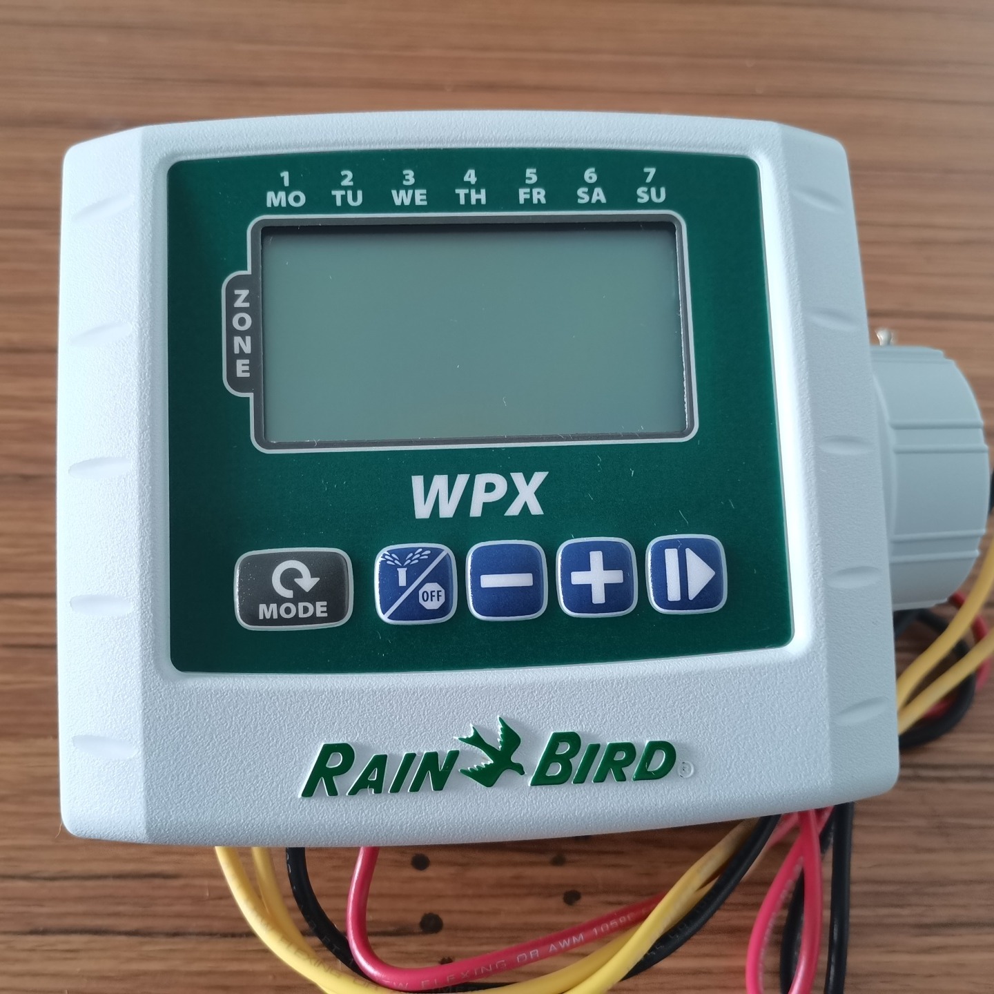 美国雨鸟WPX干电池控制器 9V电磁阀直流型 定时灌溉控制器