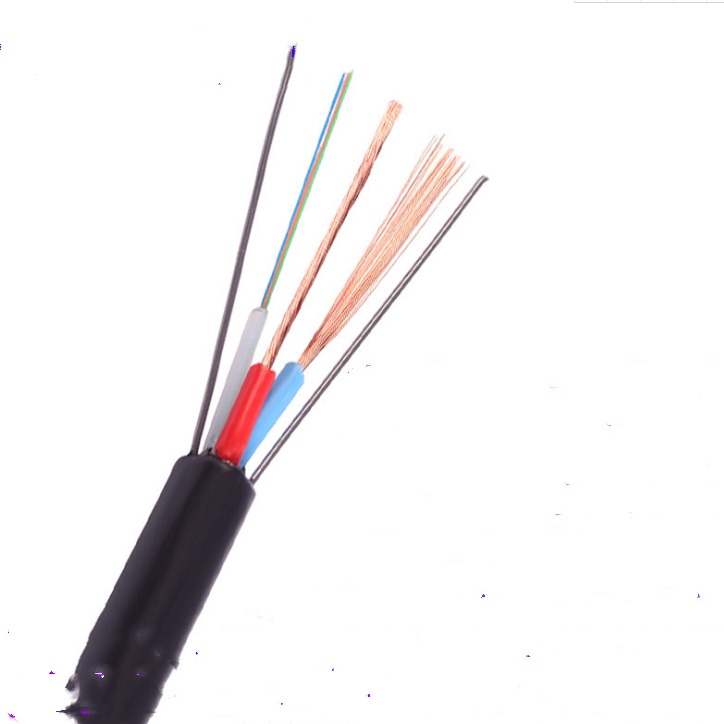 单模4芯RVV32.5阻燃铠装型光电复合缆