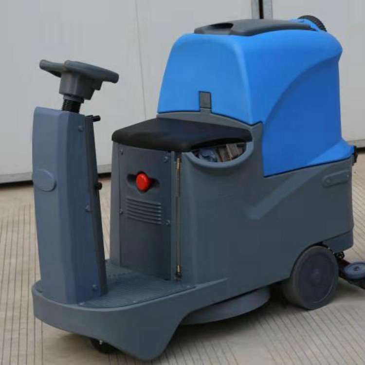 物业车库用洗地机型号HY66 SML-S10驾驶式洗地机吸拖一体 辉盛 订金发车